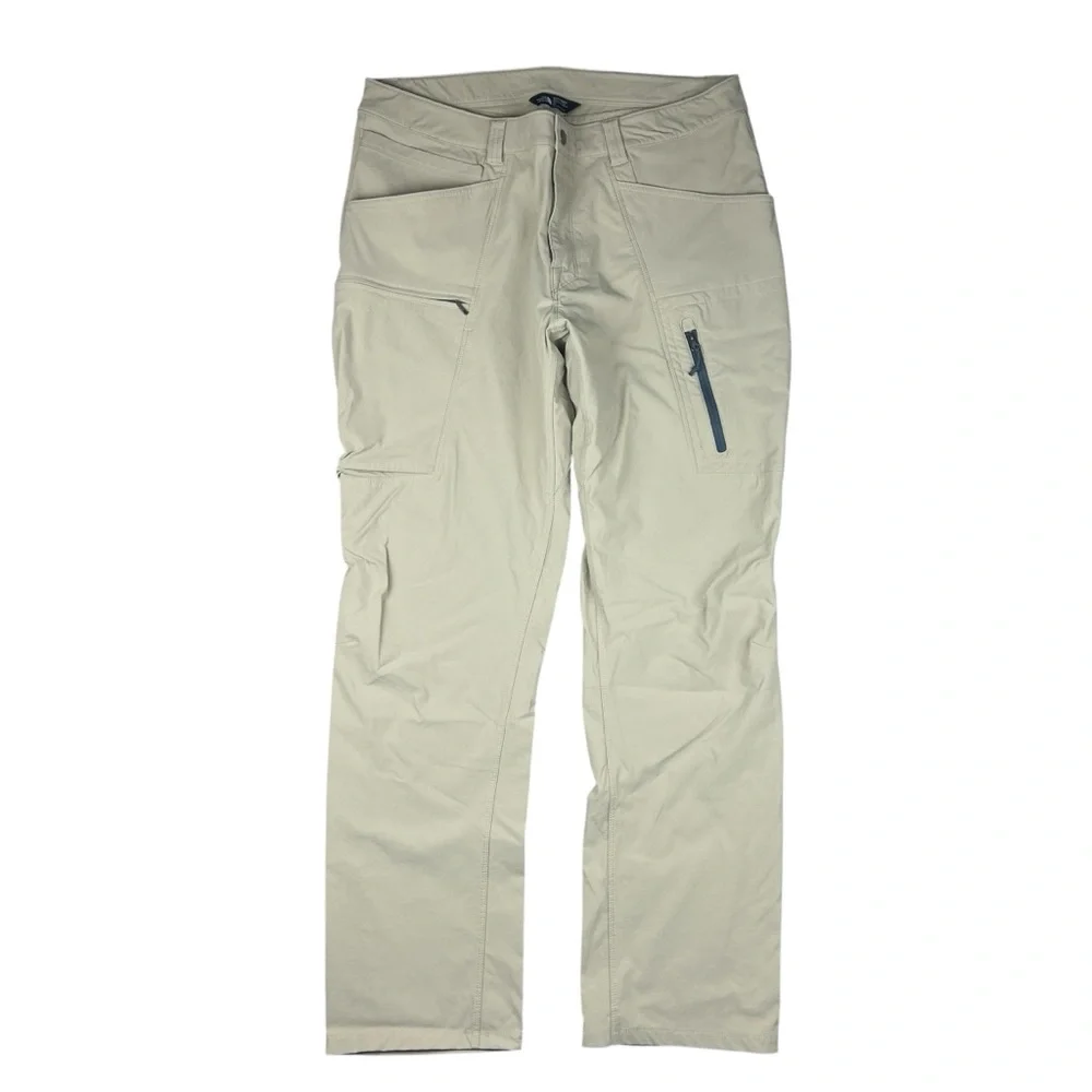 The North Face‎ Retrac Tech III Pants Men's 36 Beige Nylon Hiking Outdoor Travel - Picture 2 of 15
